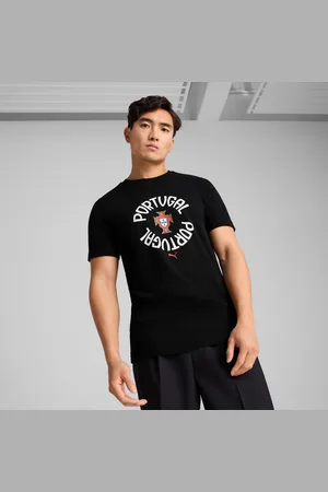 PUMA Portugal Ftblnrgy T-Shirt Men, Black, size Large