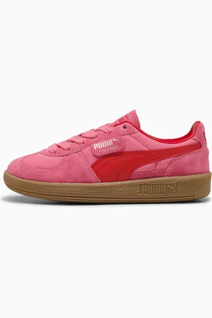 PUMA Palermo Love Sneakers Youth, Magic Rose/For All Time Red, size 3