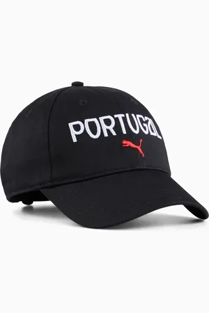 PUMA Portugal Football Fan Cap, Black/White