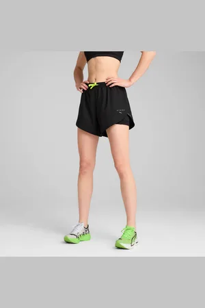 PUMA X HYROX Ultraweave 2-in-1 Shorts Women, Black, size Small