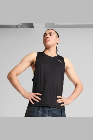 PUMA Velocity Running Tank Men, Black, size Large