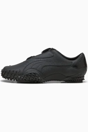 PUMA Mostro Leather Sneakers Unisex, Black, size 10