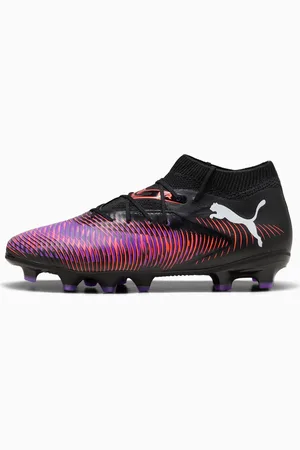 PUMA Future 8 Pro FG/AG Football Boots Youth, Black/White/Glowing Red, size 1
