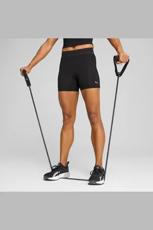 PUMA Lace High-Waisted 5" Short Tights Women, Black, size 3XL