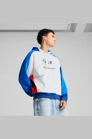 PUMA BMW M Motorsport Lifestyle Hoodie Men, Pro Blue/M Color, size Large