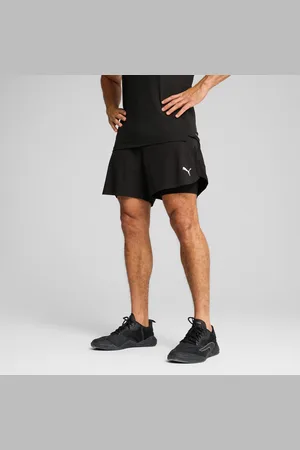 PUMA Training Tech 2-in-1 Shorts Men, Black, size Large