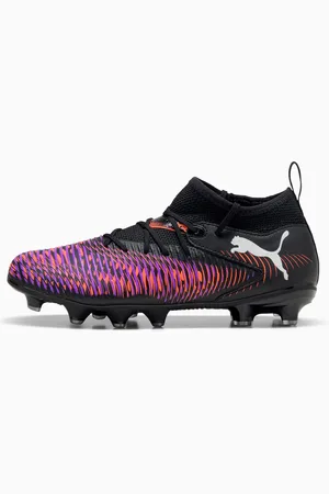 PUMA Future 8 Match FG/AG Football Boots Youth, Black/White/Glowing Red, size 1