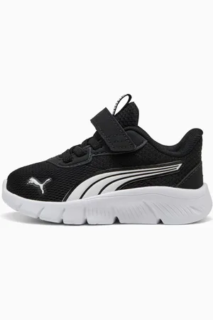 PUMA Flexfocus Modern Sneakers Toddler, Black/White, size 4