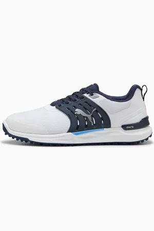 PUMA Ignite Elevate 2 Golf Shoes Men, Dark Blue, size 10