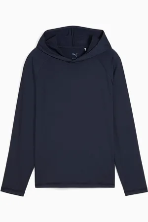 PUMA You-V Golf Hoodie Youth, Dark Blue, size 11-12 Youth
