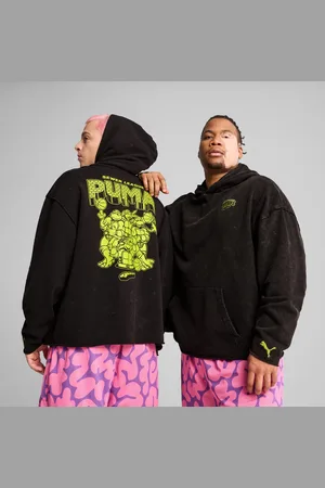 PUMA X Tmnt Basketball Hoodie Men, Black, size Large