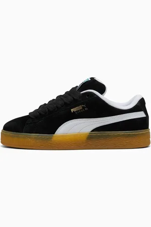 PUMA Suede Xl Dark Risk Sneakers Unisex, Black/White, size 10