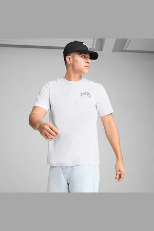 PUMA Graphics Hotel Relaxed T-Shirt Men, White, size Large