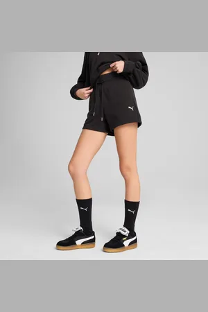 PUMA Wardrobe Essentials 4" Shorts Women, Black, size Large