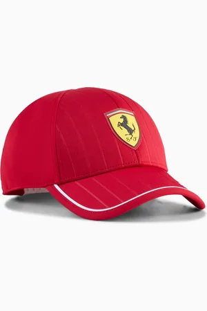 PUMA Scuderia Ferrari 2025 Team Baseball Cap Youth, Dark Cherry