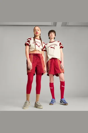 PUMA X Kidsuper Shorts Unisex, Dark Crimson, size Large