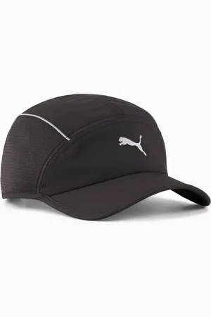PUMA Runner Short Visor 5 Panel Cap, Black