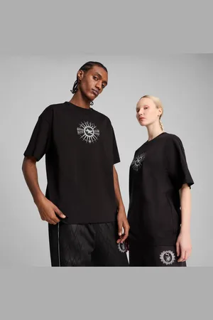 PUMA X Harry Potter Oversized Graphic Tee Shirt Unisex, Black, size Large