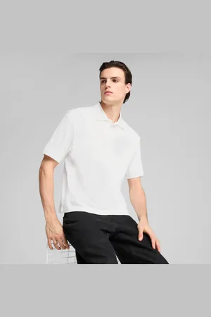 PUMA MMQ Polo Shirt Men, White, size Large
