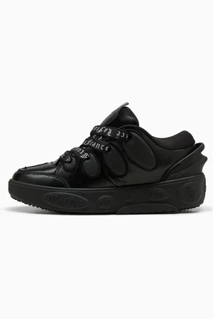PUMA Lafrancé Black Chrome Sneakers Unisex, Black/Silver Mist/Silver, size 5.5