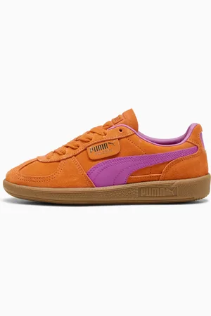 PUMA Palermo Sneakers Youth, Maple Syrup/Wild Berry, size 3