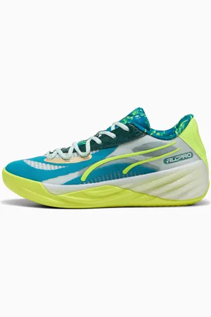 PUMA All-Pro Nitro™ Hoops Dreamz Basketball Shoes Unisex, Tropical Blue/Peaceful Blue, size 10