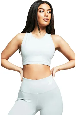 SikSilk Womens/Ladies Essentials Gym Bralette - Charcoal - Charcoal - 6 UK