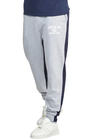 SikSilk Unisex Adult Contrast Jogging Bottoms - Grey - Grey - XS