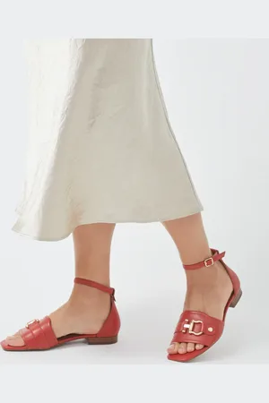 Radley Womens Leather Linden Crescent Stirrup Strap Sandal
