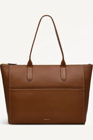 Radley Womens Leather Oak Street Medium Ziptop Tote