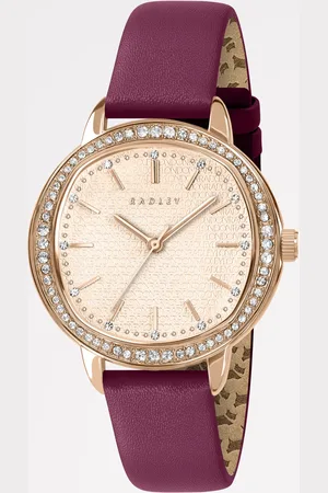 Radley Womens Leather Berry Lane Leather Strap Watch