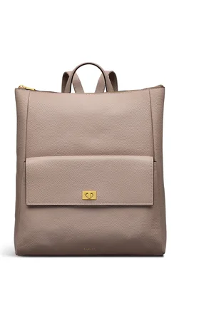 Radley Womens Leather Brook Avenue Large Ziptop Backpack