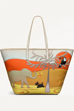 Radley Womens Leather On Safari Large Open Top Tote