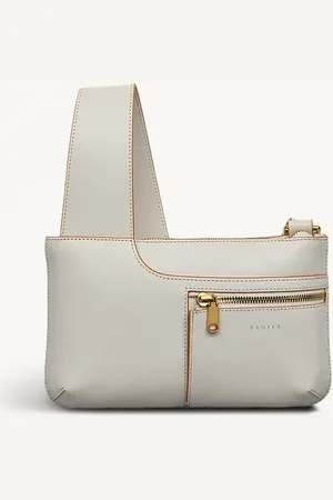 Radley Womens Leather Pockets Mini Ziptop Cross Body