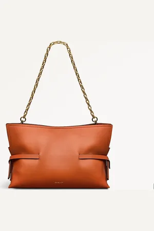 Radley Womens Leather Fleet Street Medium Open Top Clutch
