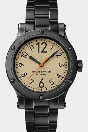 Ralph Lauren 42 MM Aged Steel Watch