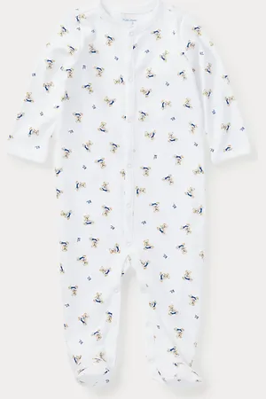 Ralph Lauren Polo Bear Cotton Coverall