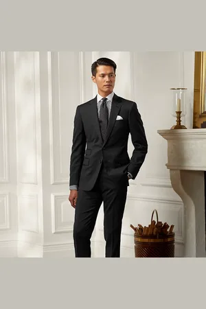 Ralph Lauren Gregory Hand-Tailored Wool Serge Suit