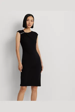 Ralph Lauren Stretch Jersey Cocktail Dress