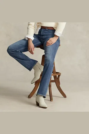 Ralph Lauren High-Rise Straight Jean