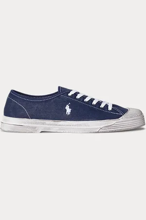 Ralph Lauren Essence 100 Canvas Cap-Toe Trainers