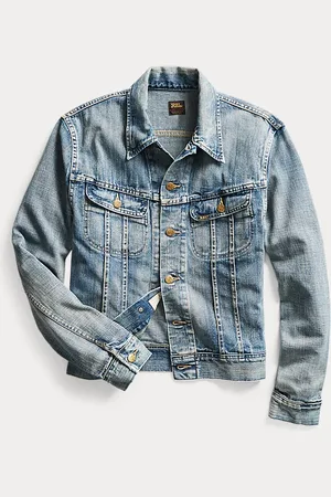 Ralph Lauren Leeland Indigo Denim Trucker Jacket