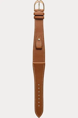 Ralph Lauren Medium Stirrup Calfskin Watch Strap