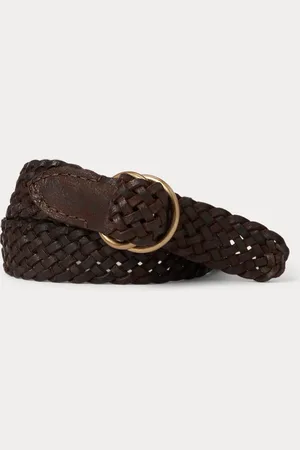 Ralph Lauren Braided Leather Belt