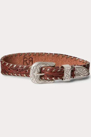 Ralph Lauren Hand-Tooled Leather Bracelet