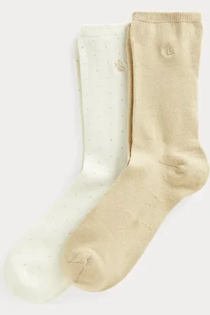 Ralph Lauren Stretch Trouser Sock 2-Pack