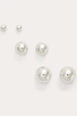 Ralph Lauren Tone Earring Set