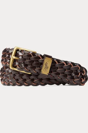 Ralph Lauren Braided Leather Belt