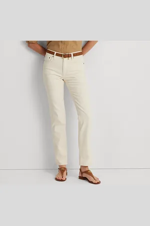 Ralph Lauren High-Rise Straight Ankle Jean
