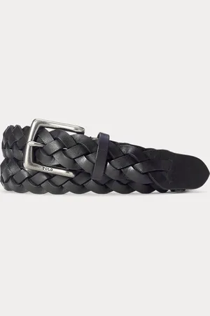 Ralph Lauren Braided Calfskin Belt